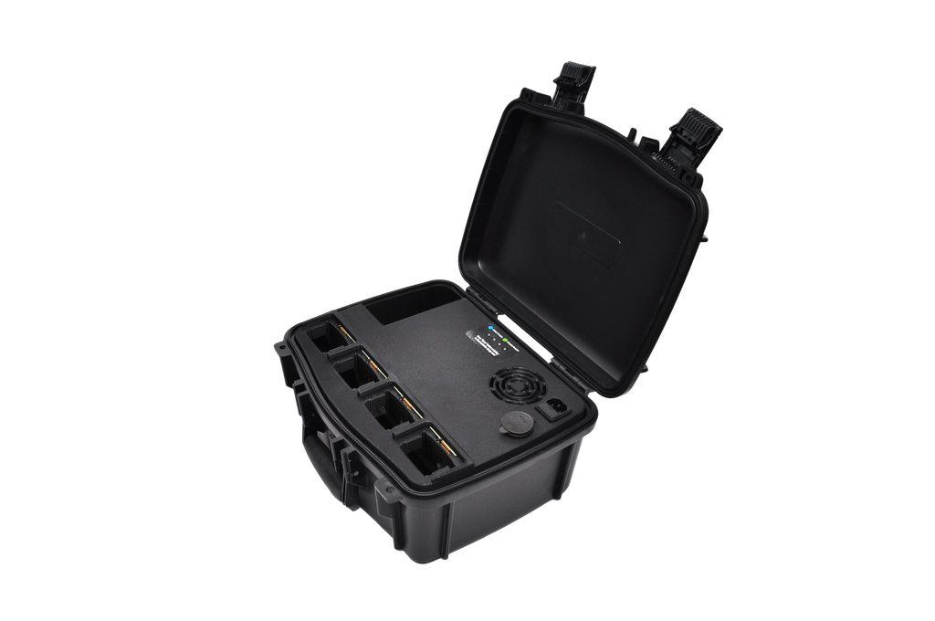 Colorado Drone Chargers Parrot ANAFI UKR PRCS Side View No Batteries